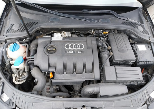 Audi A3 cena 24000 przebieg: 316829, rok produkcji 2009 z Wrocław małe 106